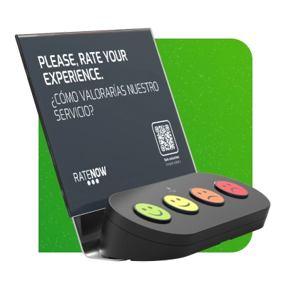 Smiley feedback buttons