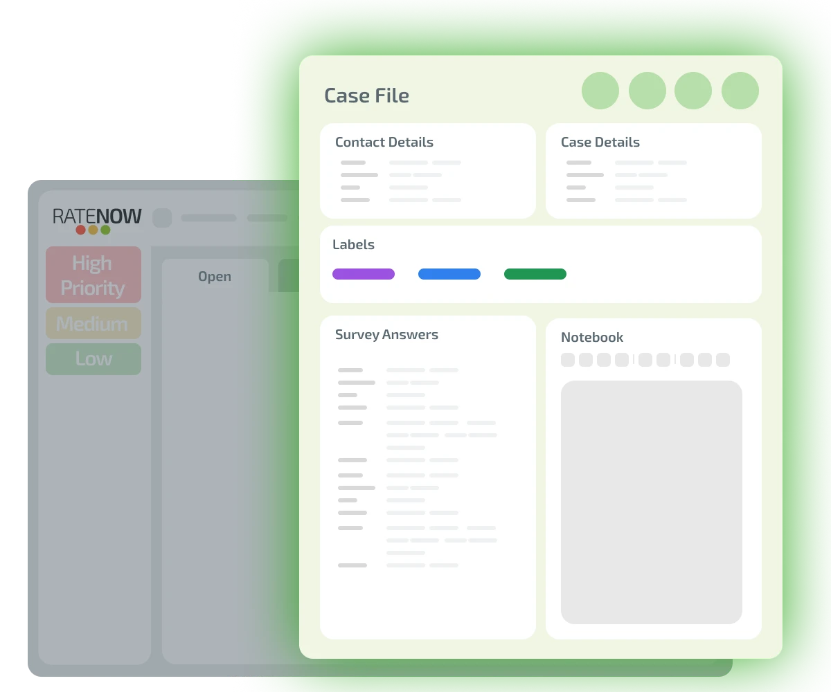 Ficha del caso de feedback